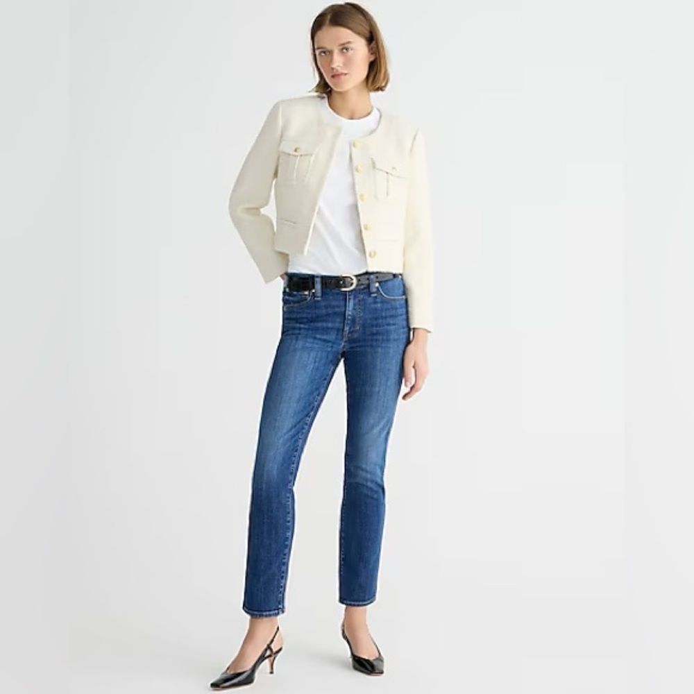 9” vintage slim straight jean in Amara wash